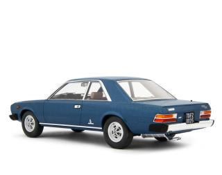 Fiat 130 Coupé 1971 Blu Met. Laudoracing 1:18 Resinemodell (Türen, Motorhaube... nicht zu öffnen!)